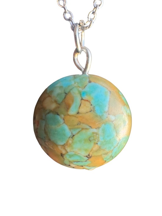 Hand Crafted Jewelry - Worldly Handmade Authentic Turquoise Necklace